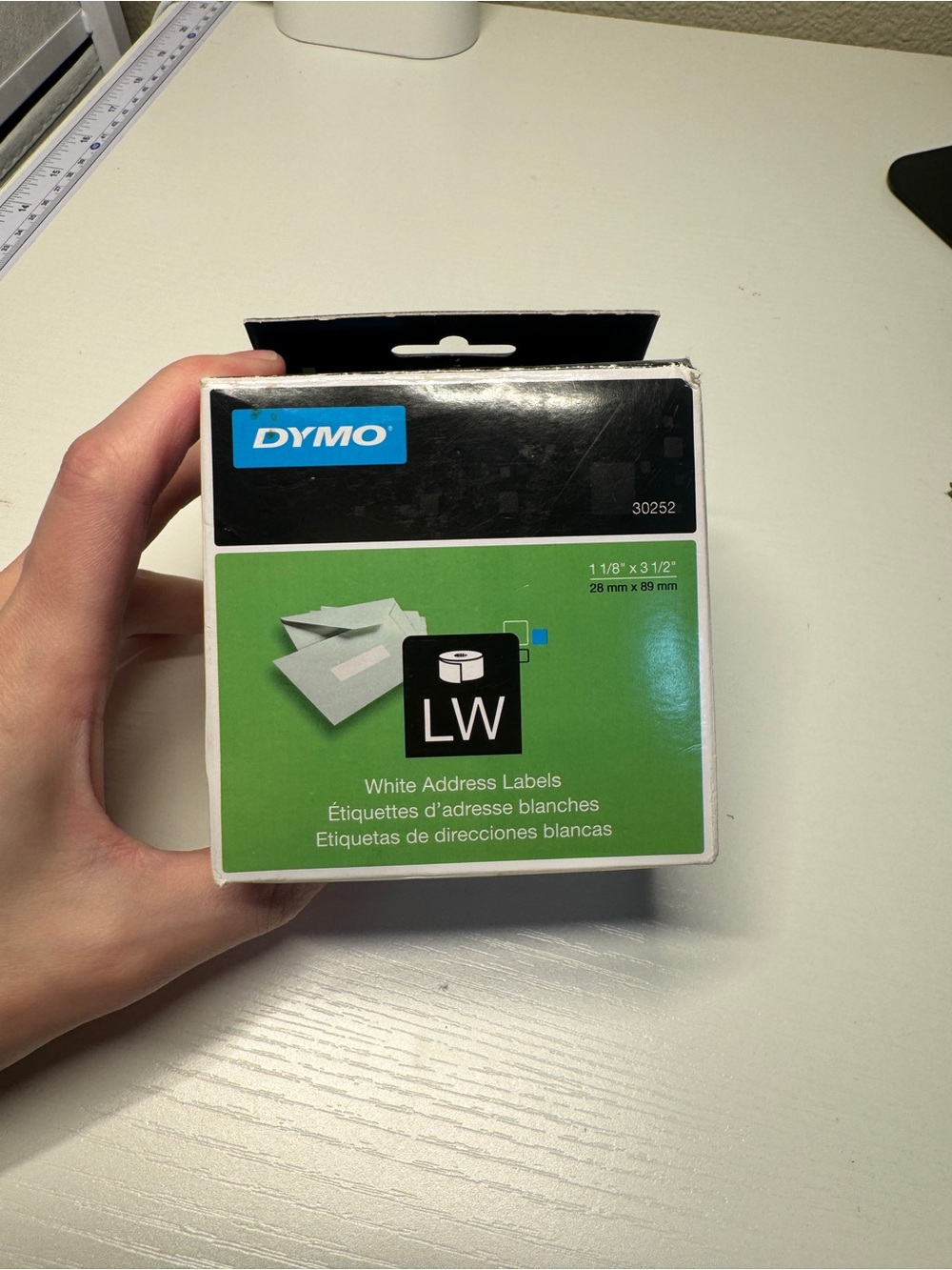 Dump Label LW White Address Labels